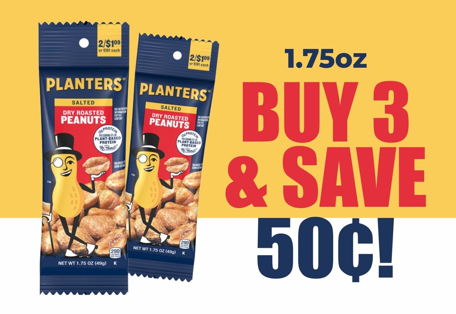 Planters Peanuts Tubes