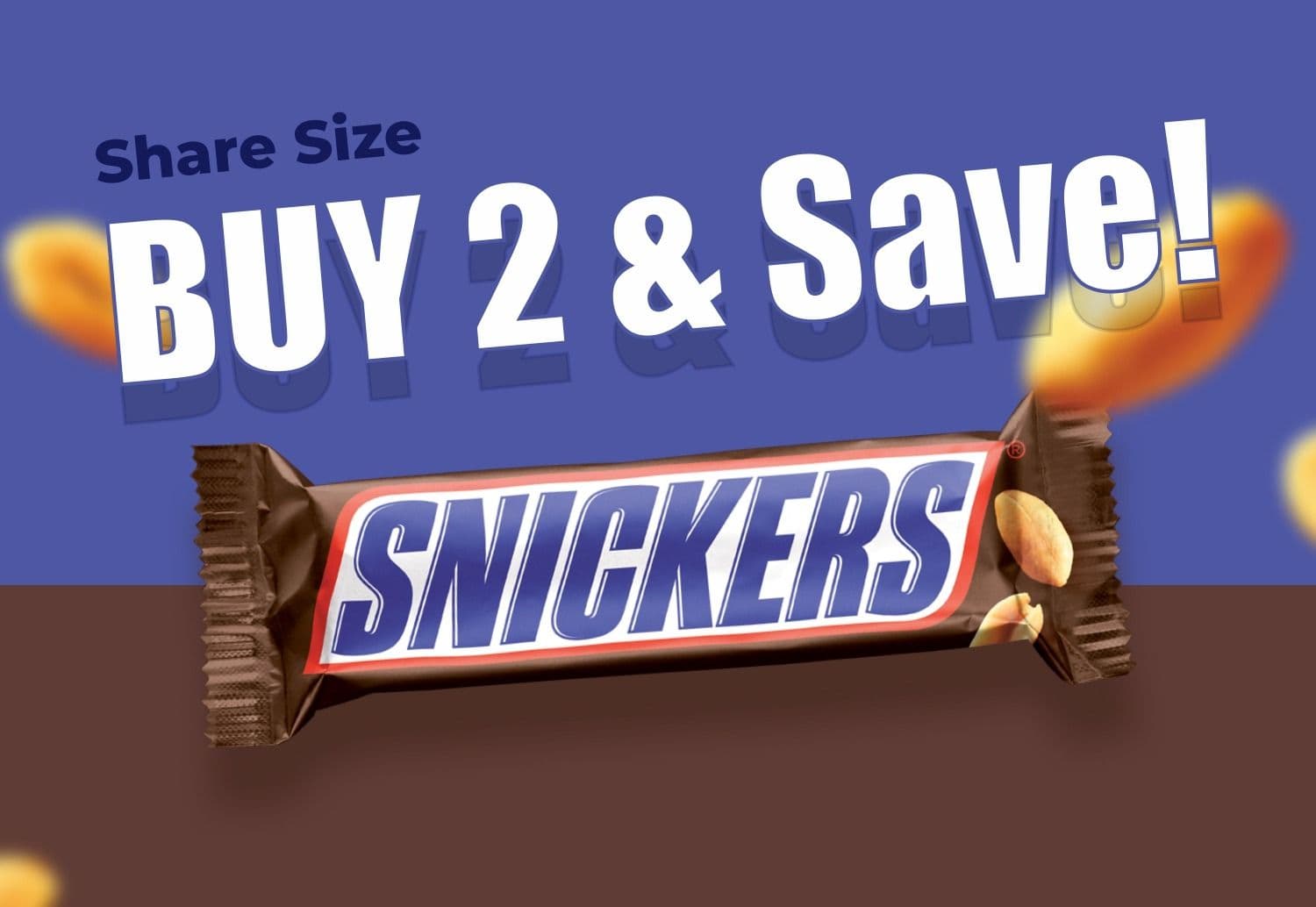 Snickers Share Size
